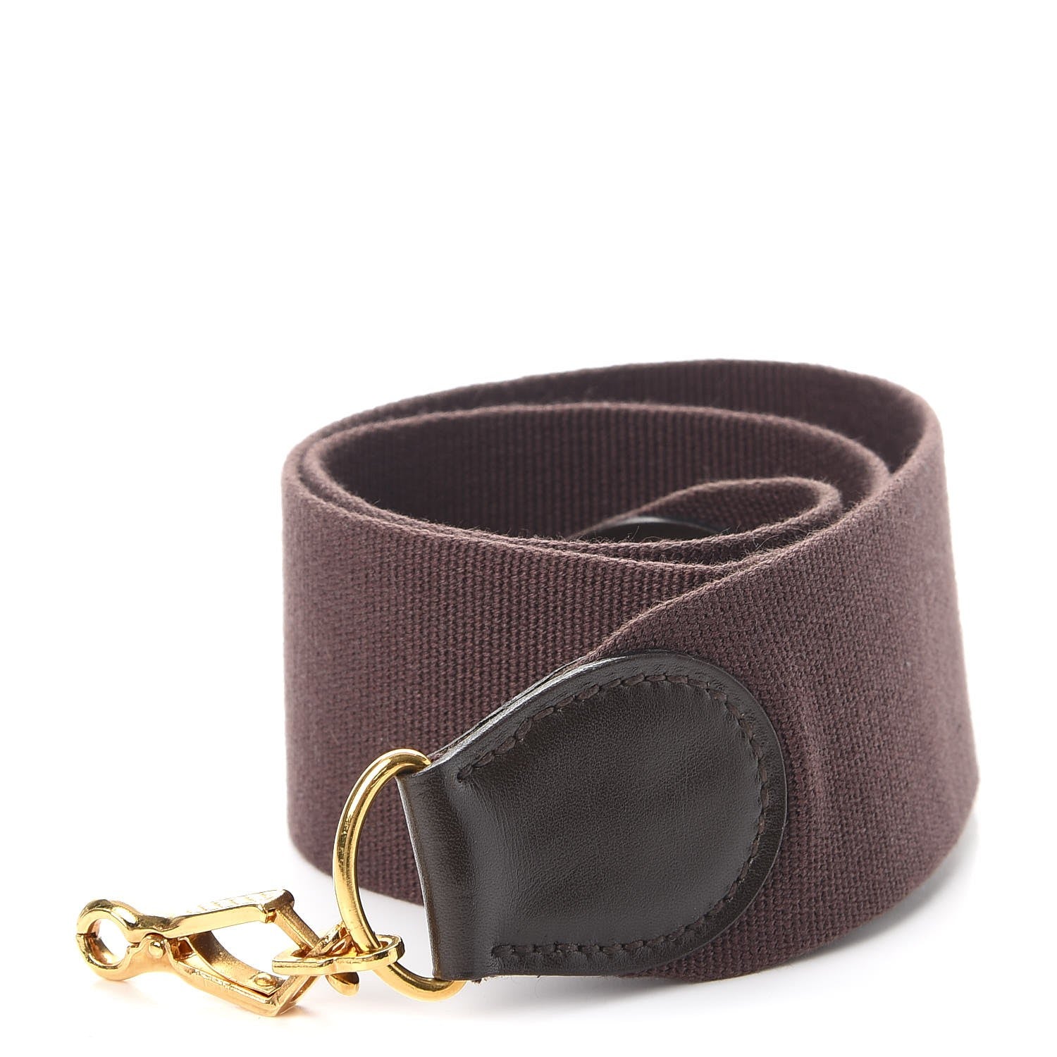 Hermes Toile Box Shoulder Strap Chocolate 1 of 5