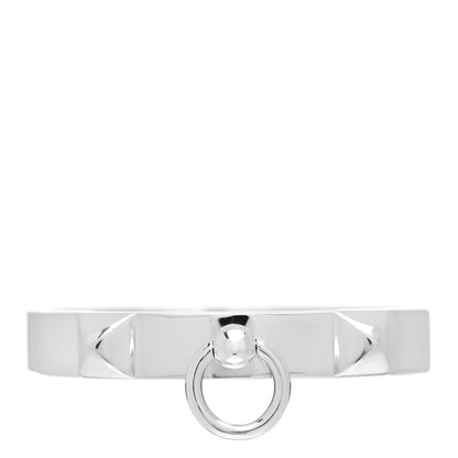 Hermes Sterling Silver PM Collier De Chien Bracelet SH 1 of 4