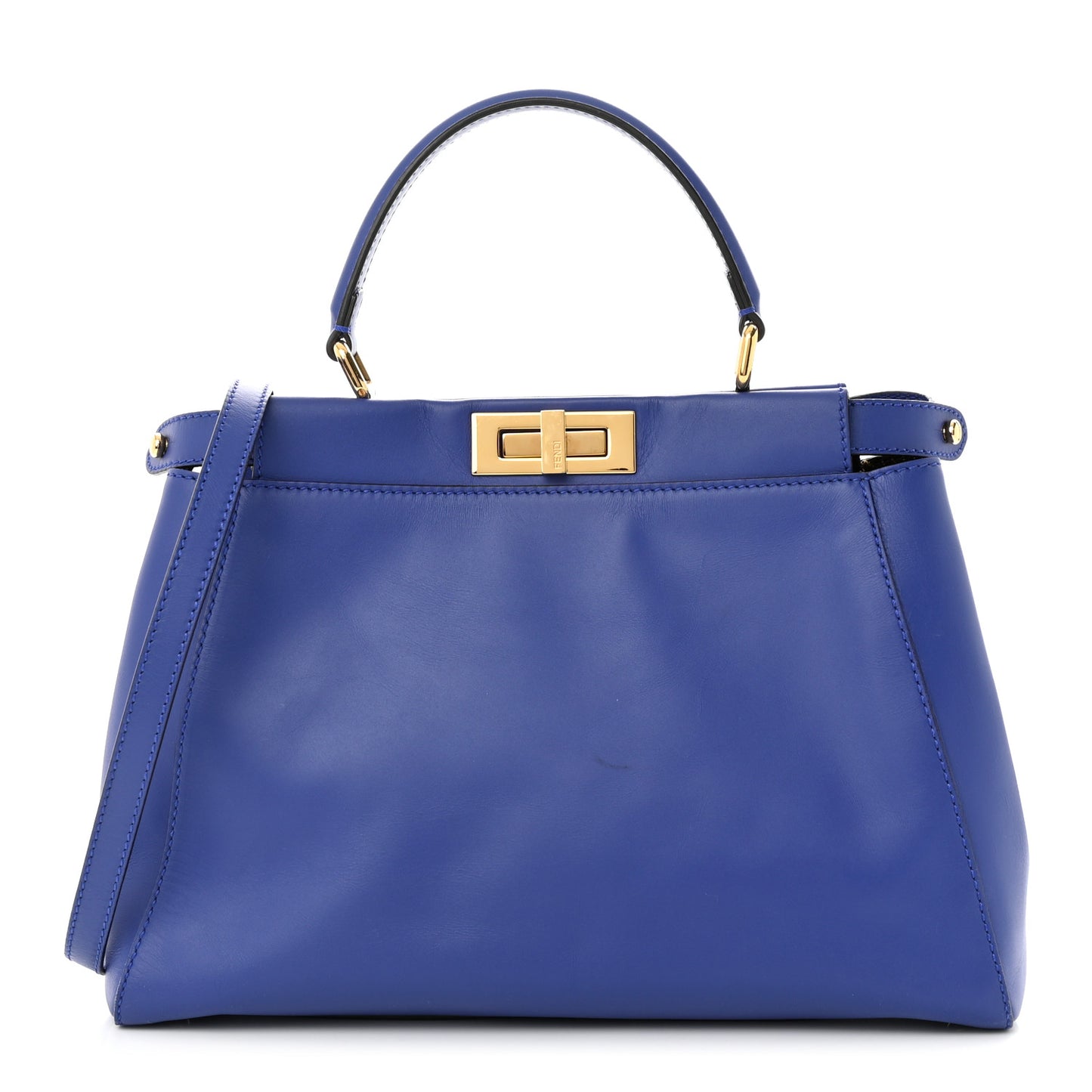 Vitello Morgan Fabric Jacquard Pequin Medium Peekaboo Iconic Satchel Blue Neon Tobacco