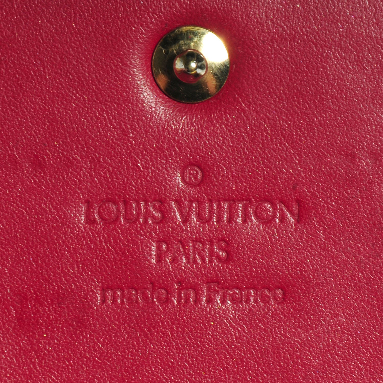 Louis Vuitton Vernis Sarah Wallet Pomme D'Amour 7 of 8
