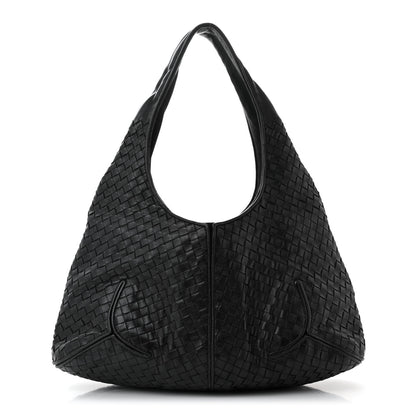 Bottega Veneta Nappa Intrecciato Ball Hobo Ebano Black 1 of 10