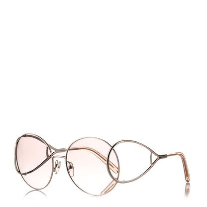 Chloe Jackson Oversized Round Sunglasses CE124S Turtledove 1 of 7