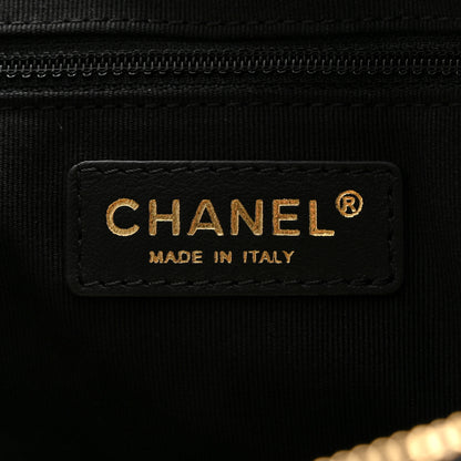 Chanel Patent Quilted Shiny Coco Small Shopping Bag Black 6 of 11