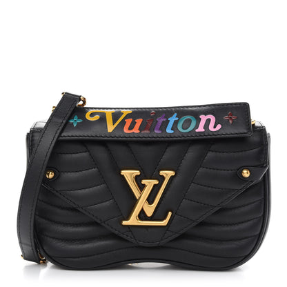 Louis Vuitton Calfskin New Wave Chain PM Black 1 of 8