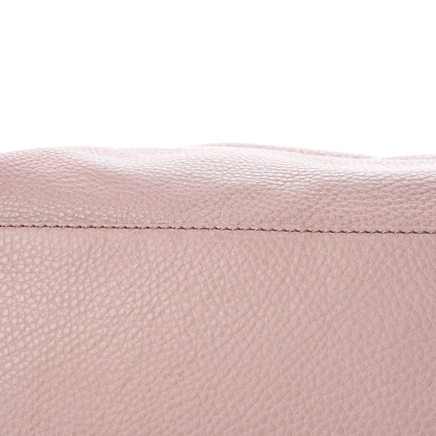 Pebbled Calfskin Medium Soho Chain Shoulder Bag Dark Cipria