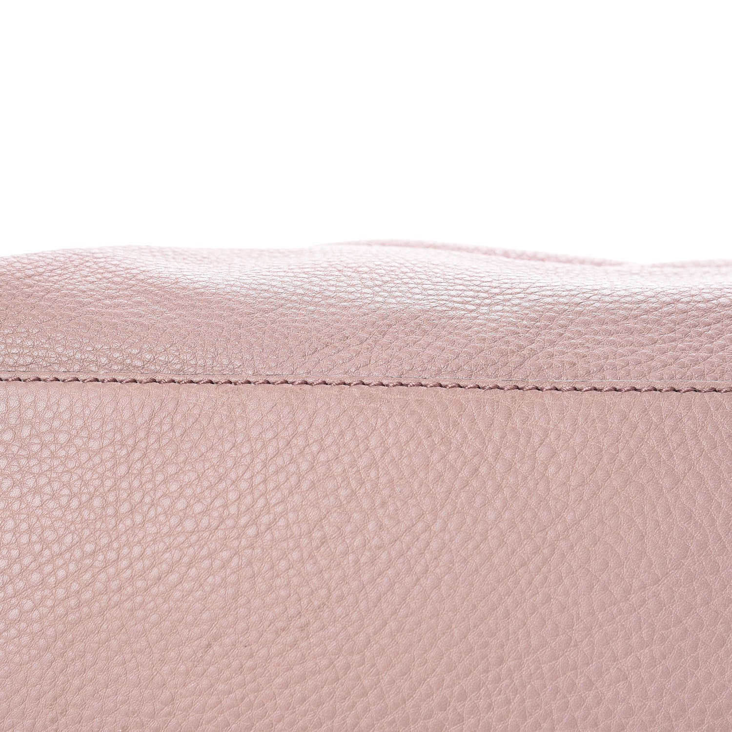 Gucci Pebbled Calfskin Medium Soho Chain Shoulder Bag Dark Cipria 12 of 12