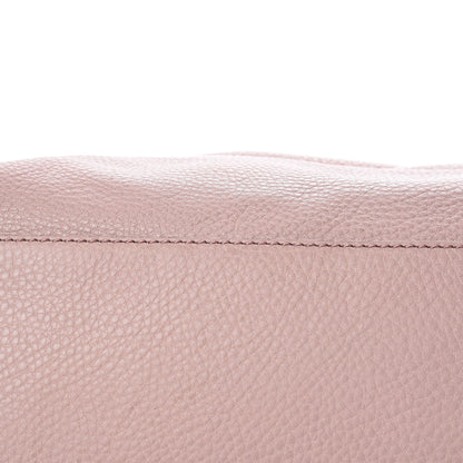 Gucci Pebbled Calfskin Medium Soho Chain Shoulder Bag Dark Cipria 12 of 12