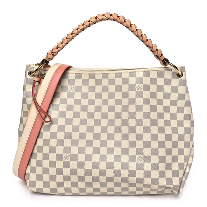 Louis Vuitton Damier Azur Beaubourg Hobo MM 1 of 9