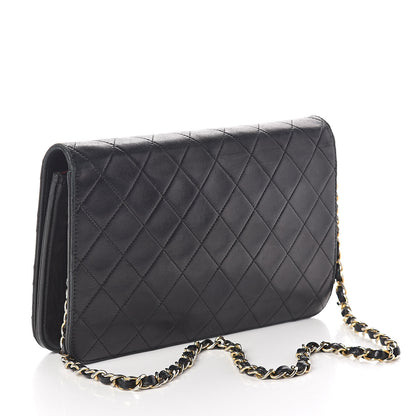 Chanel Lambskin Quilted Small Single Flap Black 3 of 11