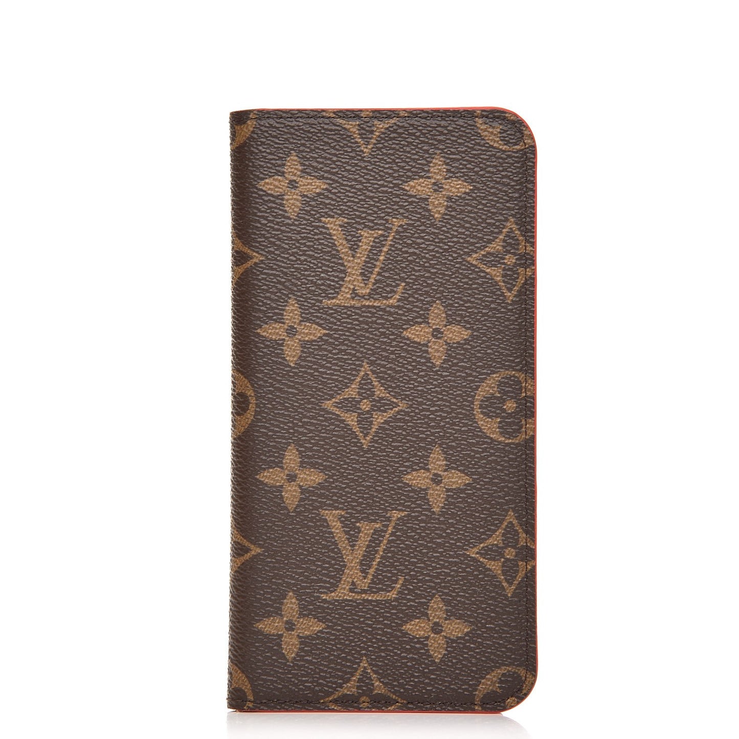 Monogram iPhone 7/8 Plus Folio Case Red