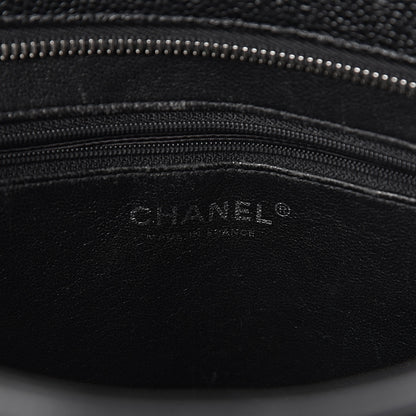 Chanel Caviar Quilted Medallion Tote Black 6 of 11