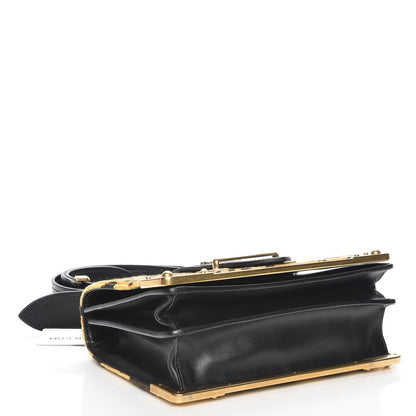 Prada Velvet City Calf Leopard Print Cahier Bag 4 of 7