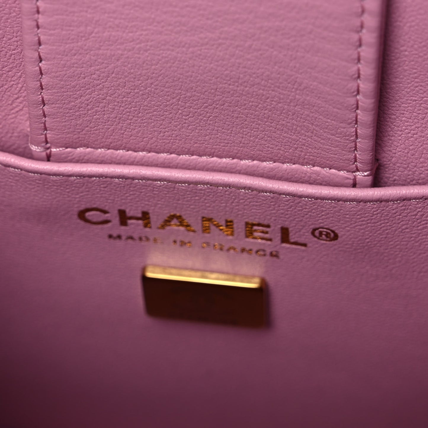 Caviar Quilted Mini Bucket Bag Pink
