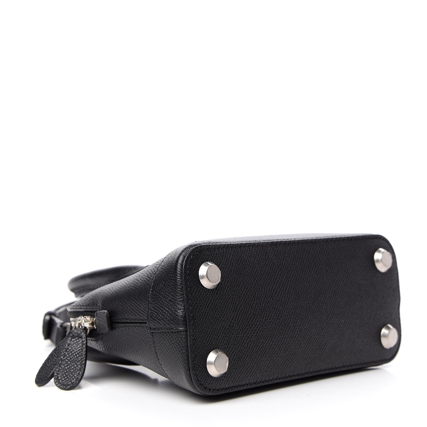 Balenciaga Signature Grained Calfskin XXS Ville Top Handle Bag Black 4 of 8