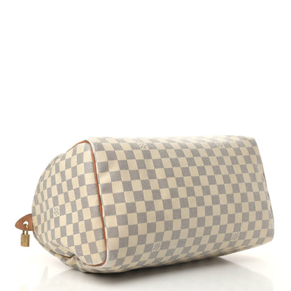 Louis Vuitton Damier Azur Speedy 35 3 of 10