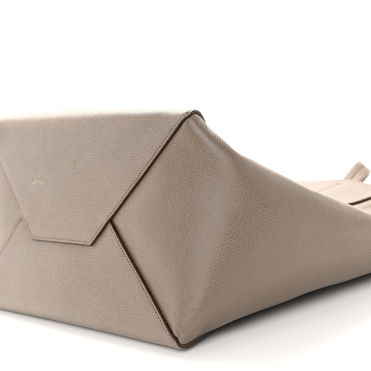 Celine Grained Calfskin Medium Horizontal Cabas Phantom Taupe 9 of 11