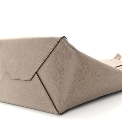 Celine Grained Calfskin Medium Horizontal Cabas Phantom Taupe 9 of 11