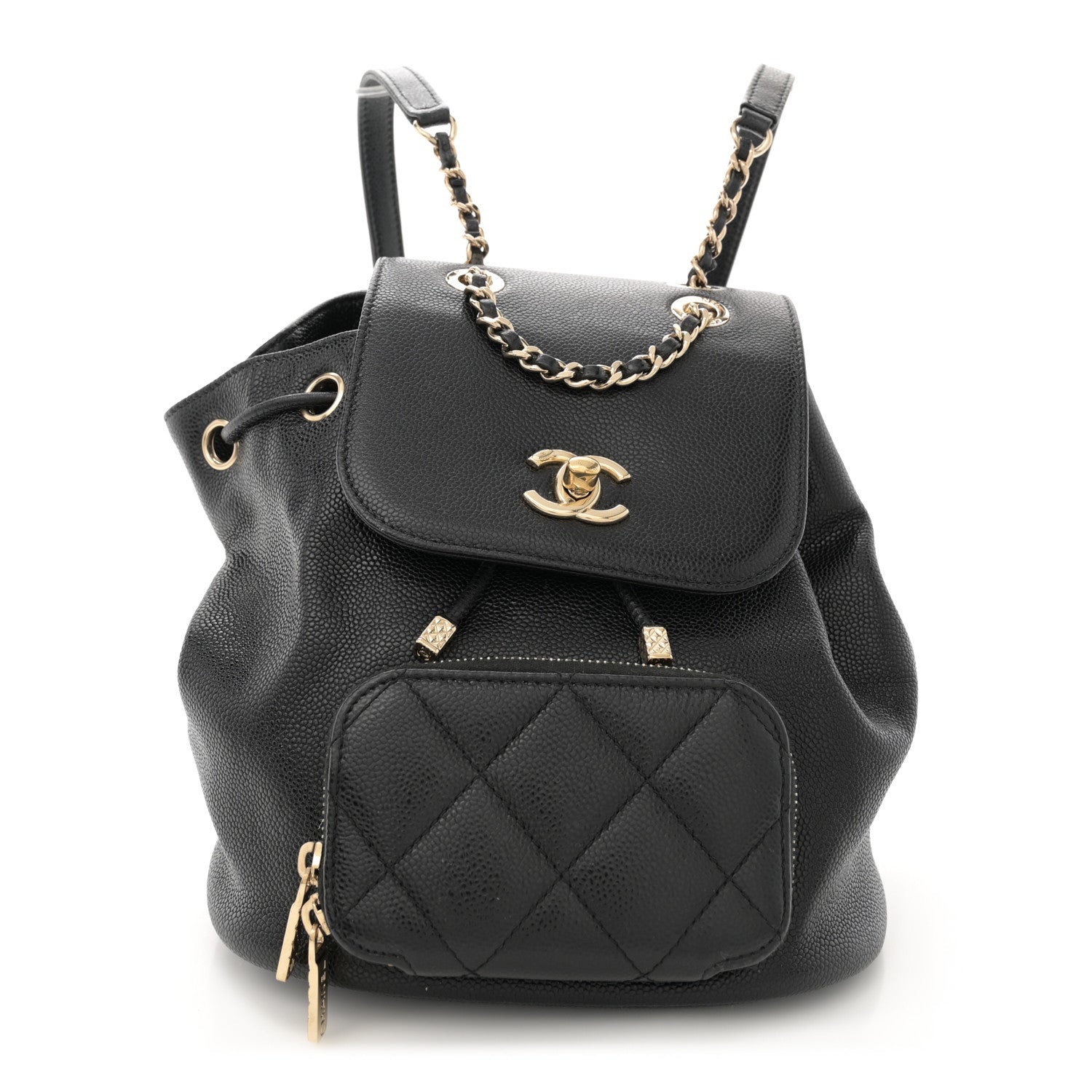 Chanel Caviar Quilted Mini Business Affinity Backpack Black 1 of 12