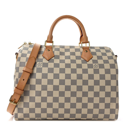 Louis Vuitton Damier Azur Speedy Bandouliere 30 1 of 10