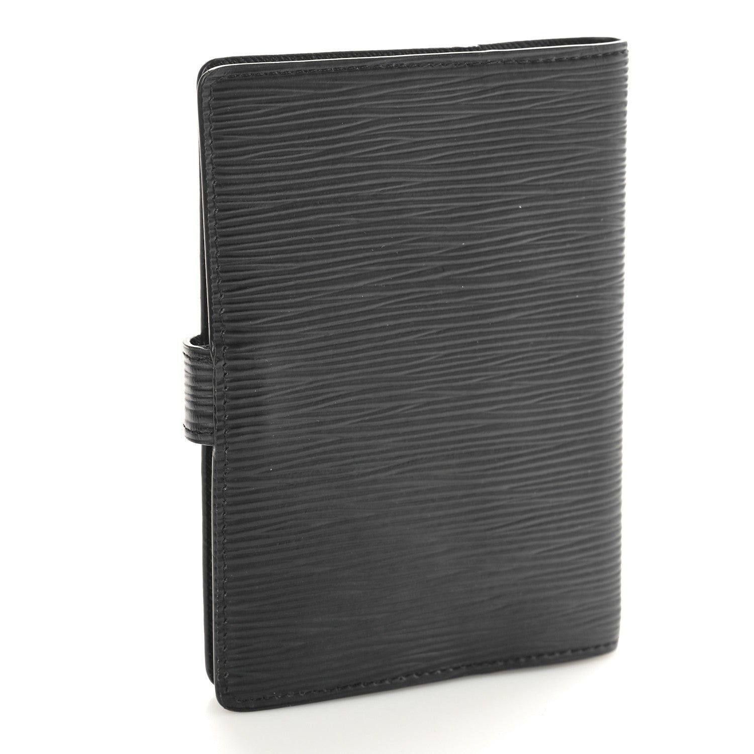 Louis Vuitton Epi Small Ring Agenda Cover Black 3 of 6