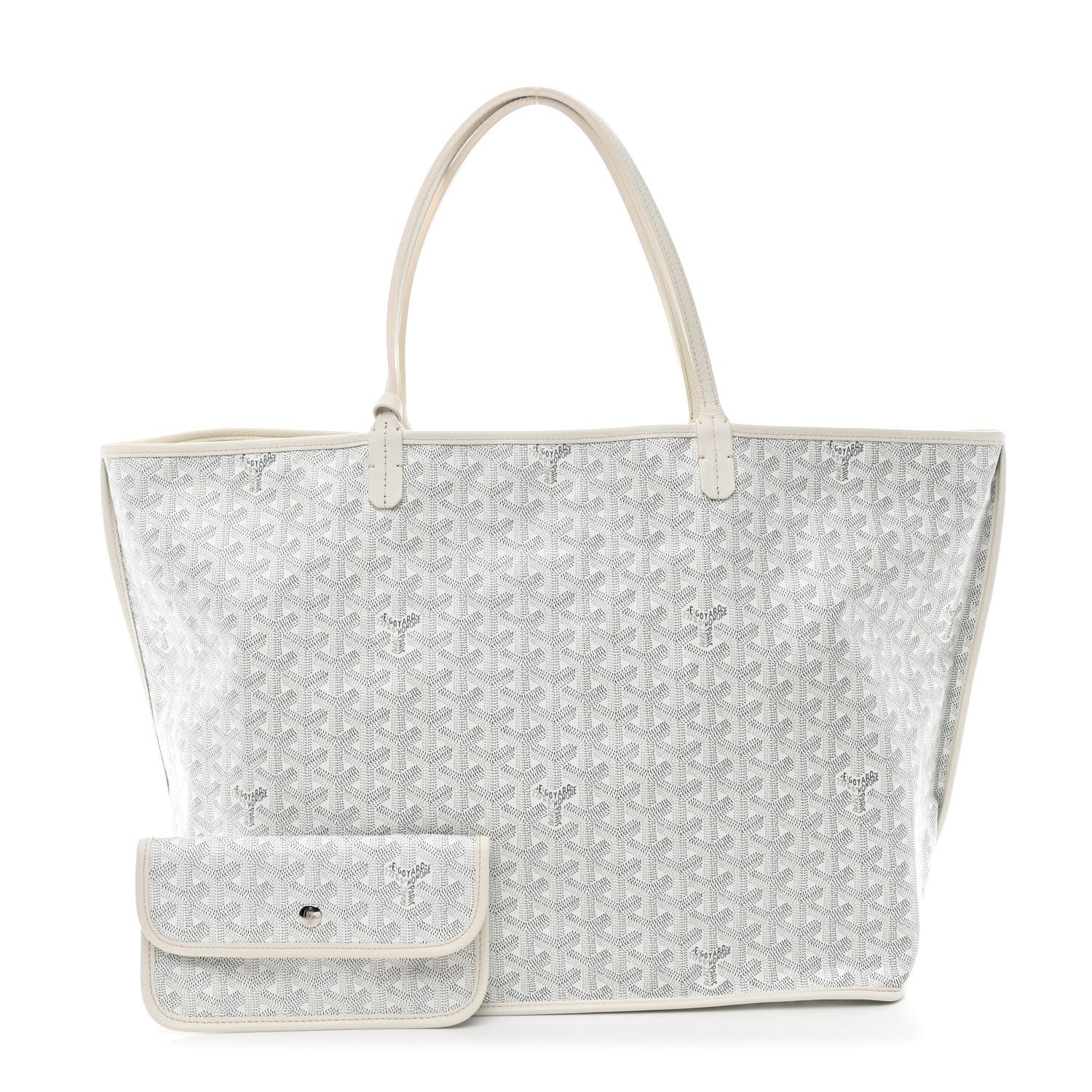 Goyard X PEANUTS Goyardine Reversible Anjou GM White 4 of 19