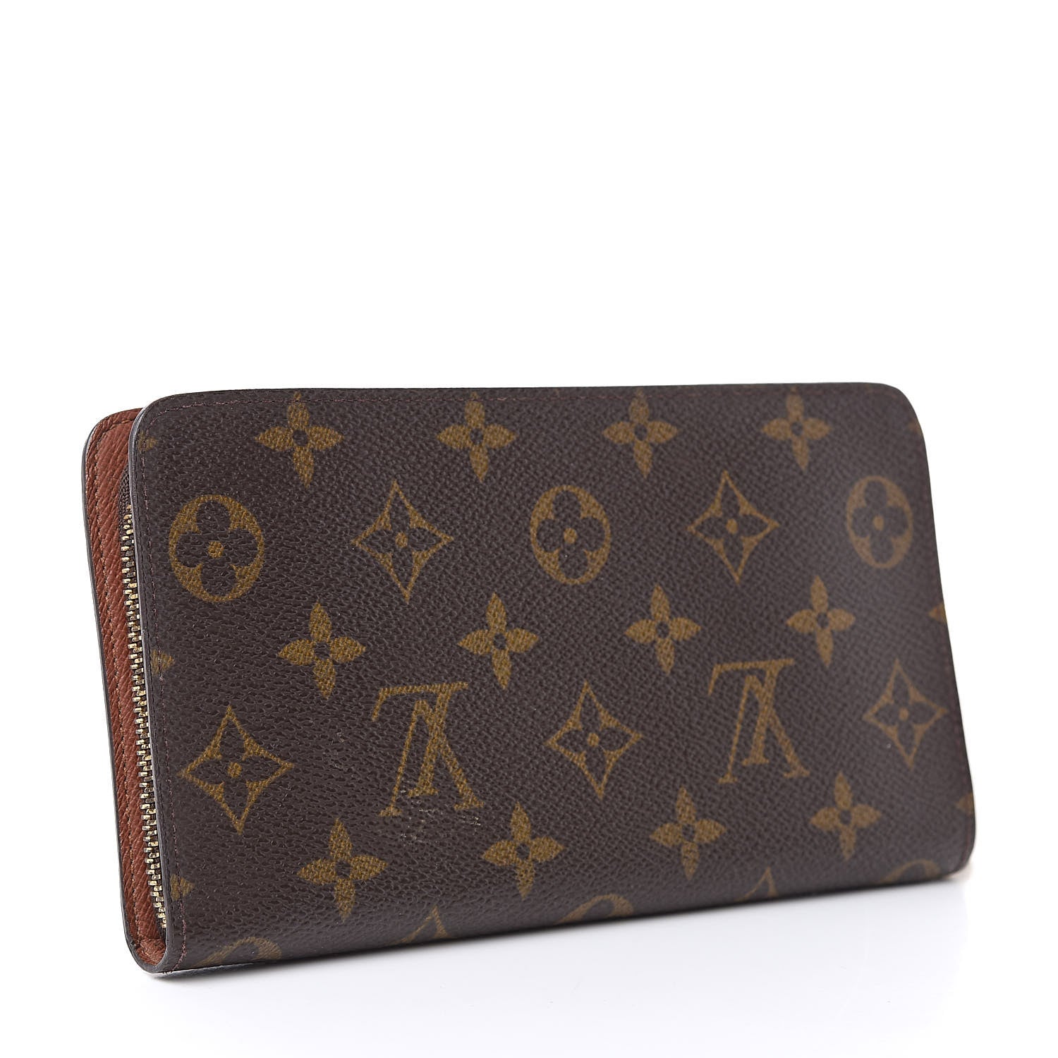 Louis Vuitton Monogram Porte-Monnaie Zippy Wallet 3 of 9