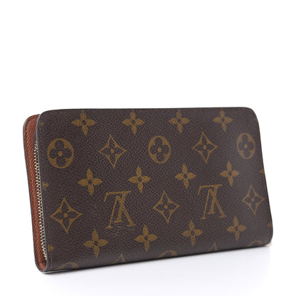 Louis Vuitton Monogram Porte-Monnaie Zippy Wallet 3 of 9