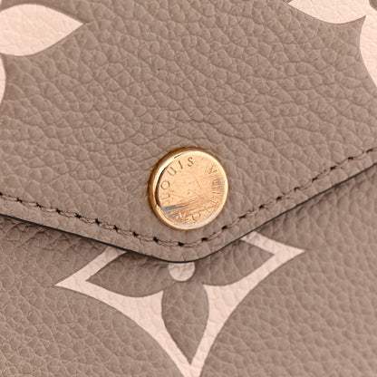 Louis Vuitton Empreinte Monogram Giant Felicie Pochette Tourterelle Creme 12 of 12
