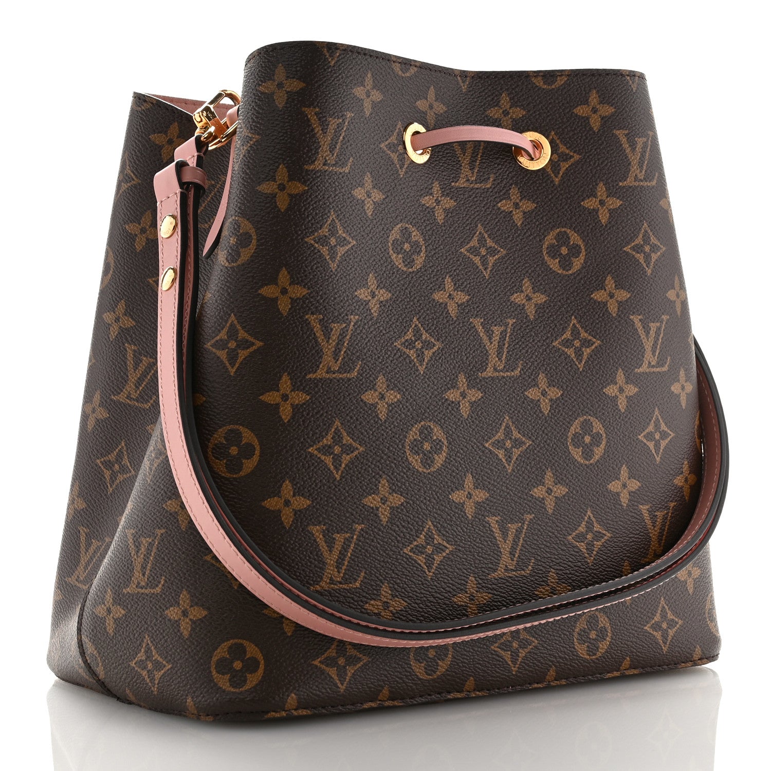 Louis Vuitton Monogram Neonoe MM Rose Poudre 3 of 10