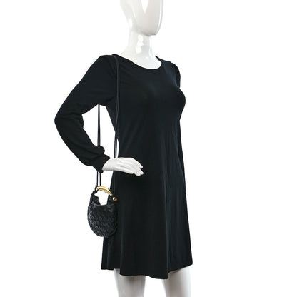 Bottega Veneta Nappa Intrecciato Mini Sardine Bag Black 2 of 7