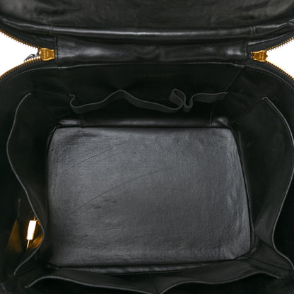 Chanel Caviar CC Vanity Train Case Black 5 of 13