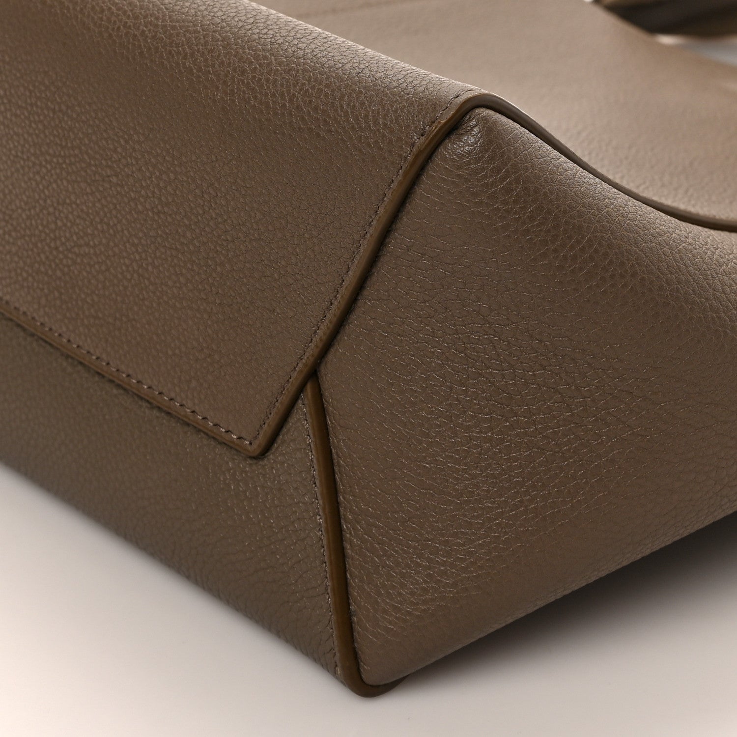 Celine Soft Grained Calfskin Small Sangle Bucket Bag Taupe 8 of 8