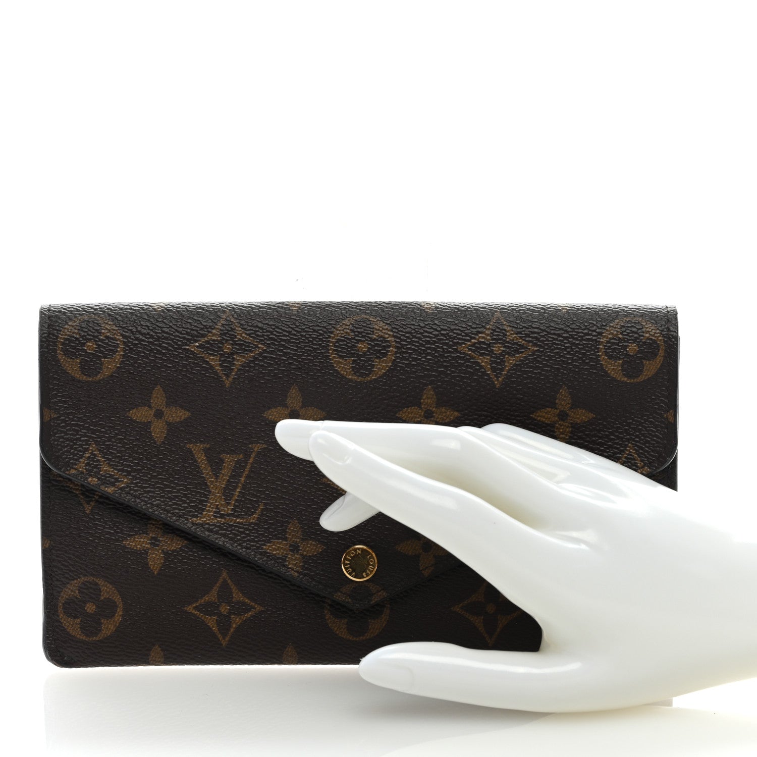 Louis Vuitton Monogram Jeanne Wallet Fuchsia 2 of 6