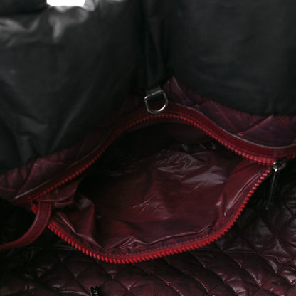 Chanel Lambskin Quilted Medium Coco Cocoon Reversible Tote Black 6 of 12