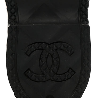 Chanel Caoutchouk CC High Boots 36 Black 7 of 10