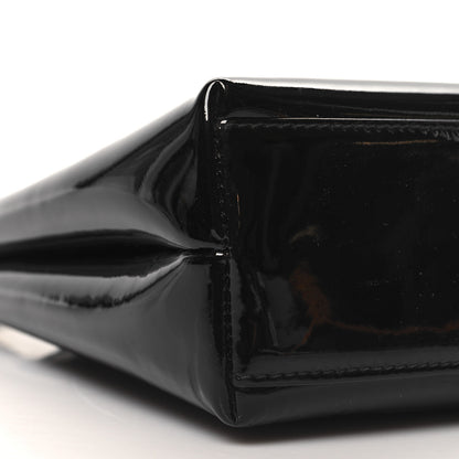 Chanel Patent Small Kelly Flap Bag Black 10 of 13