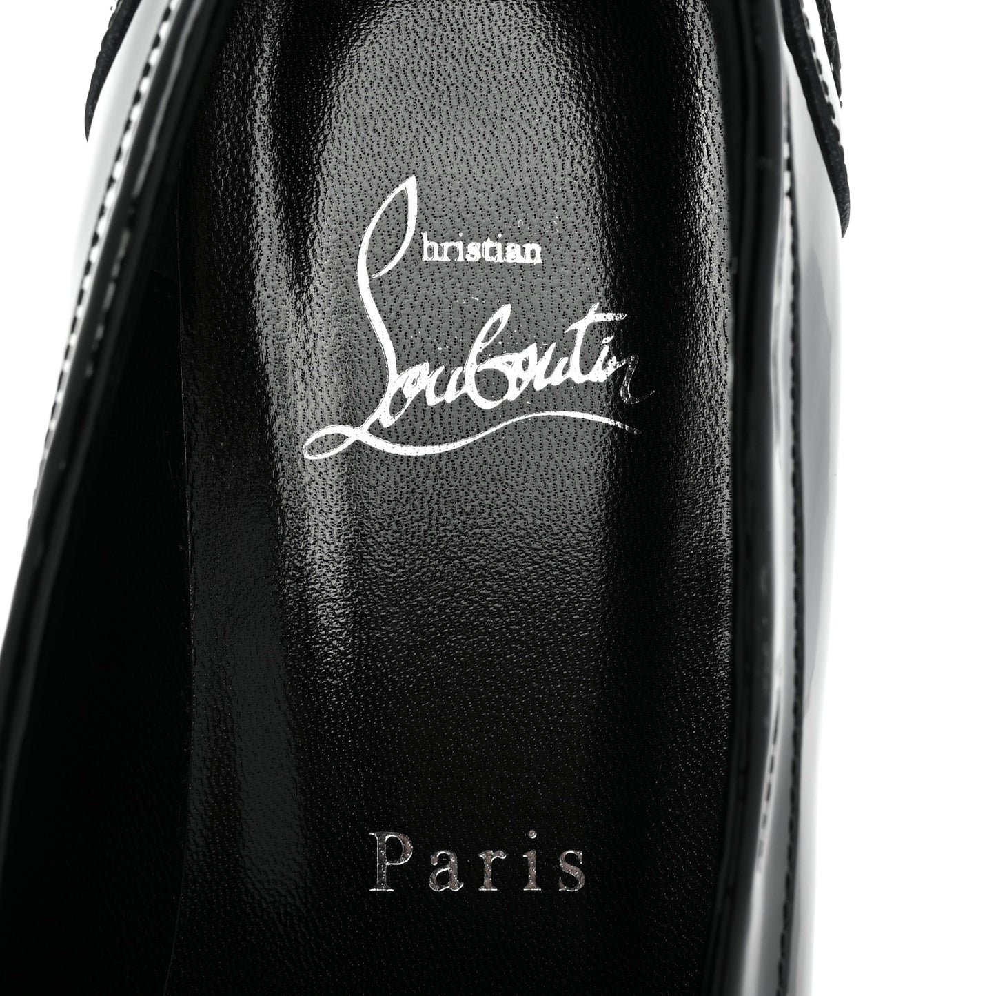 Patent Daisy Loafers 38.5 Black