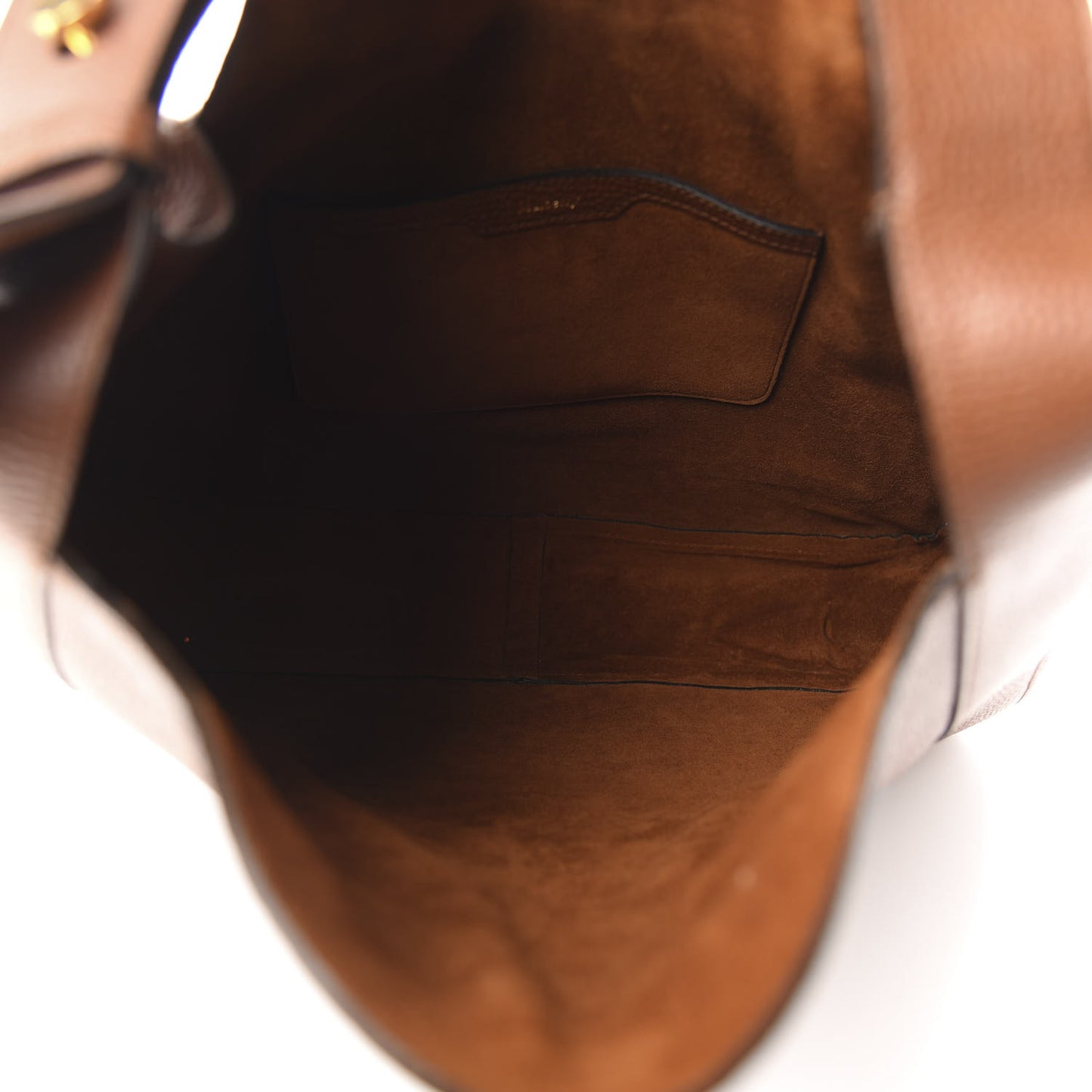 Small Classic Grain Calfskin Marloes Hobo Oak
