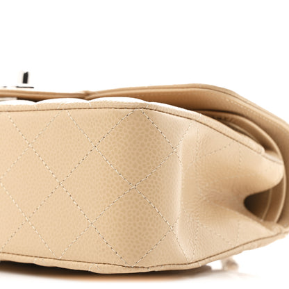 Chanel Caviar Quilted Small Double Flap Beige 10 of 11