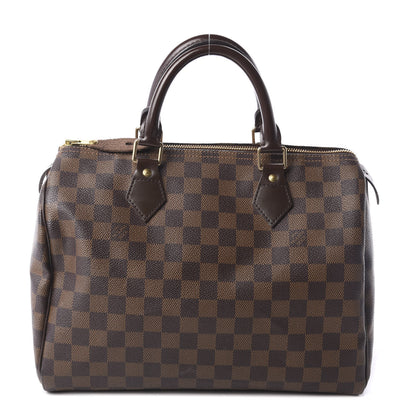 Louis Vuitton Damier Ebene Speedy 30 1 of 9
