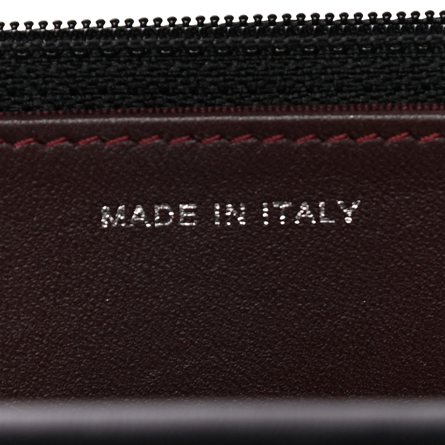 Lambskin Quilted Wallet On Chain WOC Black