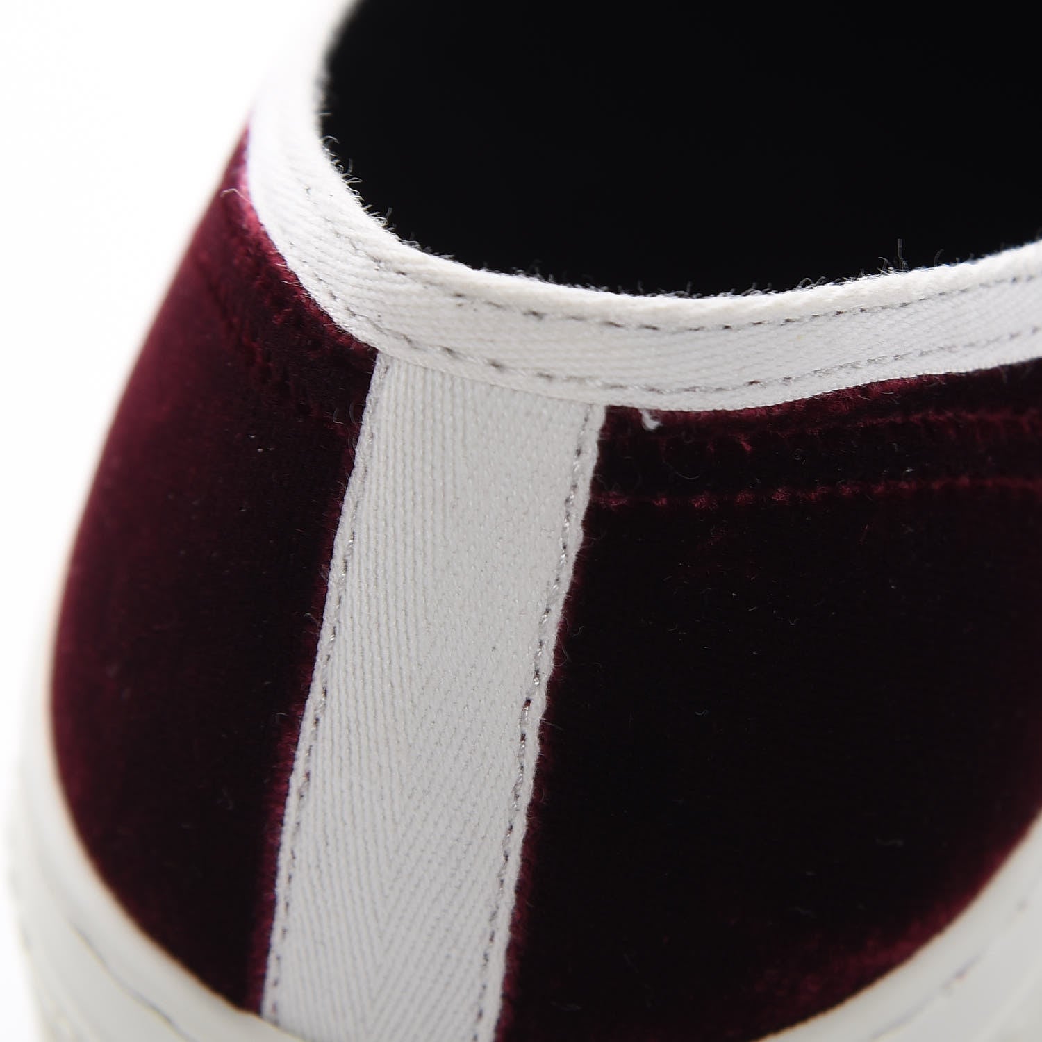 Christian Dior Velvet Walk'N'Dior Low Top Sneakers 40 Deep Amaranth 9 of 13