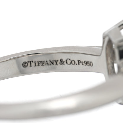 Tiffany Platinum Diamond 3.01ct Oval Cut Solitaire Engagement Ring 51 5.75 4 of 5