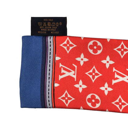 Louis Vuitton Silk Monogram Superstition Bandeau Black 4 of 4