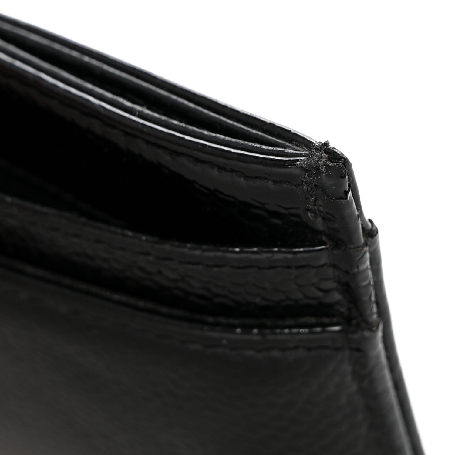 Chanel Patent Caviar CC Card Holder Black 10 of 10