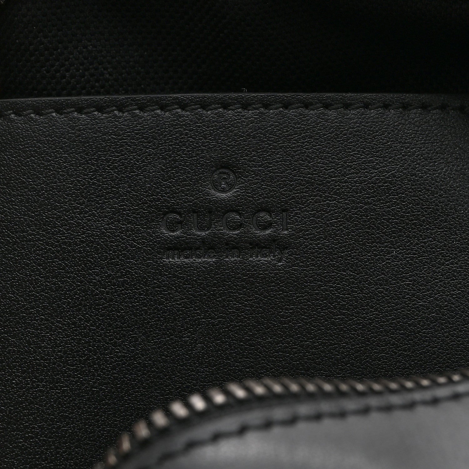 Gucci Calfskin Matelasse Monochrome Small GG Marmont Chain Shoulder Bag Black 6 of 10