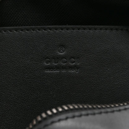 Gucci Calfskin Matelasse Monochrome Small GG Marmont Chain Shoulder Bag Black 6 of 10