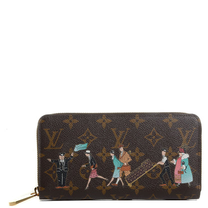 Louis Vuitton Monogram Illustre Zippy Wallet Rose 1 of 8