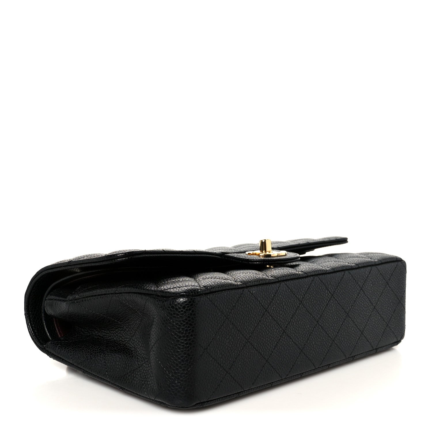 Chanel Caviar Quilted Medium Double Flap Black 4 of 12