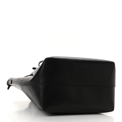 Mansur Gavriel Vegetable Tanned Calfskin Bucket Bag Black Flamma 4 of 13